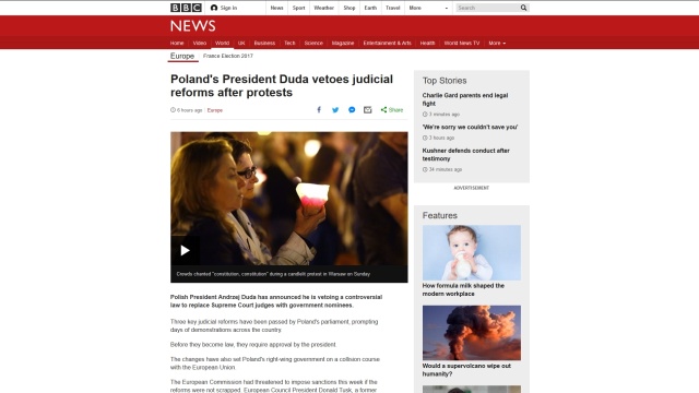Komentując weto prezydenta Andrzeja Dudy w sprawie reform sądownictwa, brytyjskie media podkreślają, że była to decyzja zaskakująca. Wiele z nich przybliża też krótko sylwetkę Zofii Romaszewskiej.