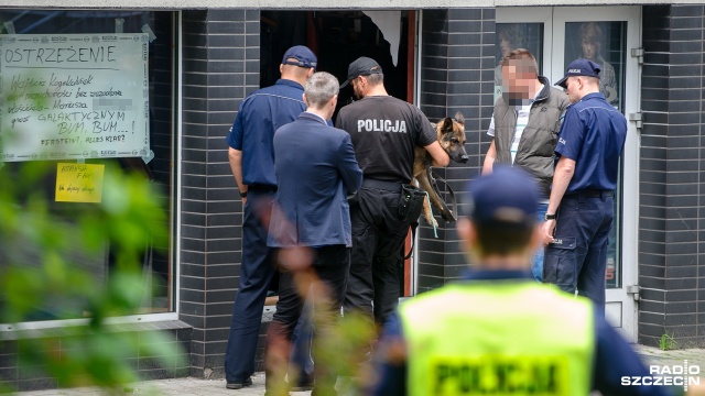 Mężczyzna, który groził wysadzeniem sklepu w Stargardzie jest już w rękach policji.
