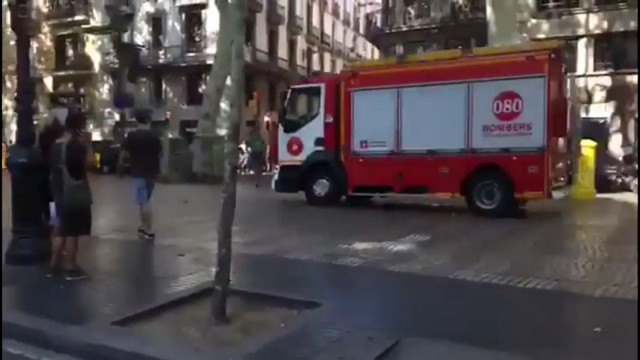 Prowadzona przez zamachowca furgonetka wjechała w tłum ludzi w centrum Barcelony, na ulicy La Rambla. Według doniesień policji nie żyje 13 osób, ponad 100 jest rannych. Nie ma informacji, żeby wśród ofiar znajdowali się obywatele polscy.