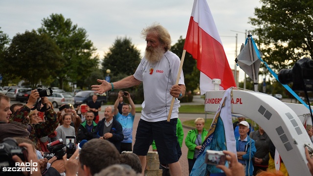 71 urodziny obchodzi 9 września Aleksander Doba, słynny kajakarz z Polic, który trzykrotnie przepłynął Ocean Atlantycki.