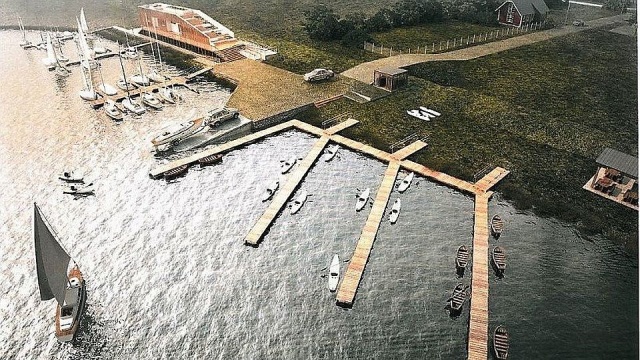 5 pomostów dla 60 jachtów, 20 miejsc dla mniejszych jednostek np. skuterów i do tego slip do wodowania łodzi - tak będzie wyglądała nowa przystań jachtowa w świnoujskim Łunowie.