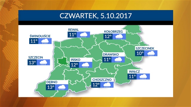 Temperatura z dnia na dzień spada, deszcz też nie odpuszcza. Poprawy na horyzoncie nie widać.