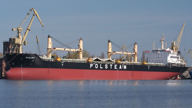 Dwa masowce: brytyjski Eden Bay i polski MS Mazury zderzyły się w pobliżu przystani Fazendinha na brazylijskiej Amazonce. Mazury to statek Polskiej Żeglugi Morskiej.