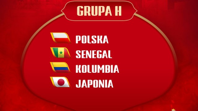 Senegal, Kolumbia i Japonia w polskiej grupie na MŚ 2018