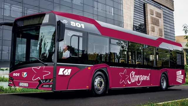 Nowe pojazdy stargardzkiego Miejskiego Zakładu Komunikacji będą pomalowane na purpurowo.