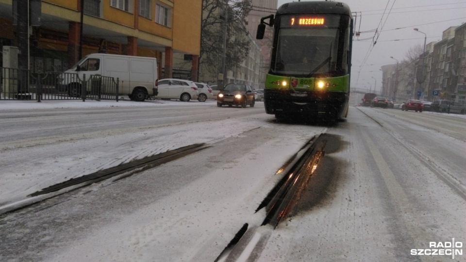 Powodem kłopotów była zablokowana zwrotnica. Fot. Dawid Siwek [Radio Szczecin]