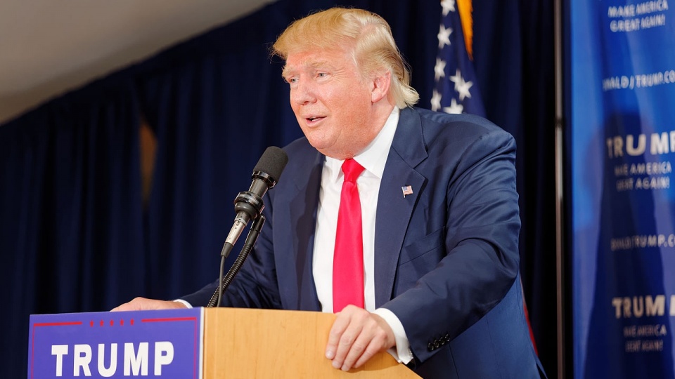 Donald Trump. Fot. Michael Vadon/www.wikipedia.org
