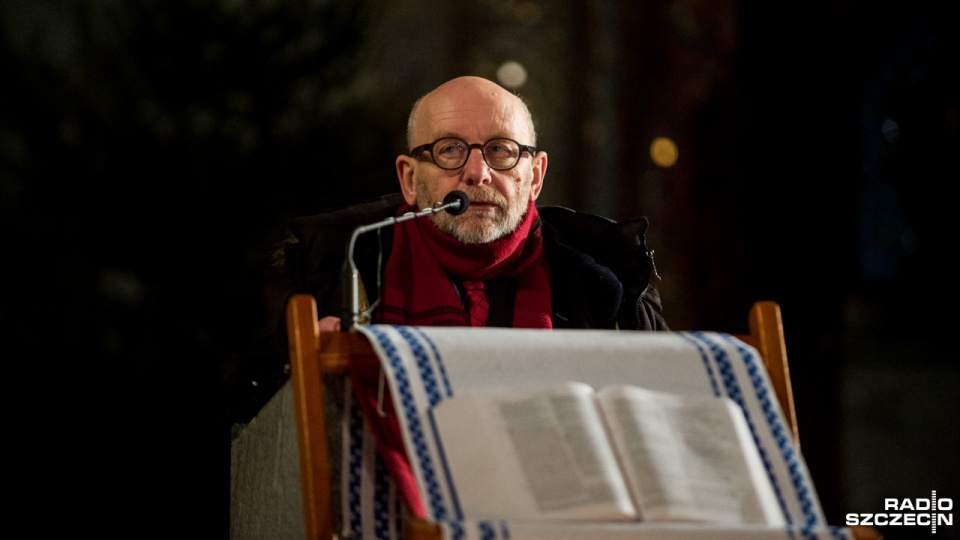 U nas w Szczecinie nie ma niestety żadnej synagogi, nie można tak na co dzień sobie przyjść i posłuchać. Bardzo mi się ten pomysł podoba - mówili zebrani na koncercie szczecinianie. Fot. Olaf Nowicki [Radio Szczecin]