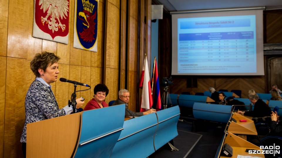 Lidia Rogaś, dyrektor wydziału oświaty w szczecińskim magistracie. Fot. Olaf Nowicki [Radio Szczecin]