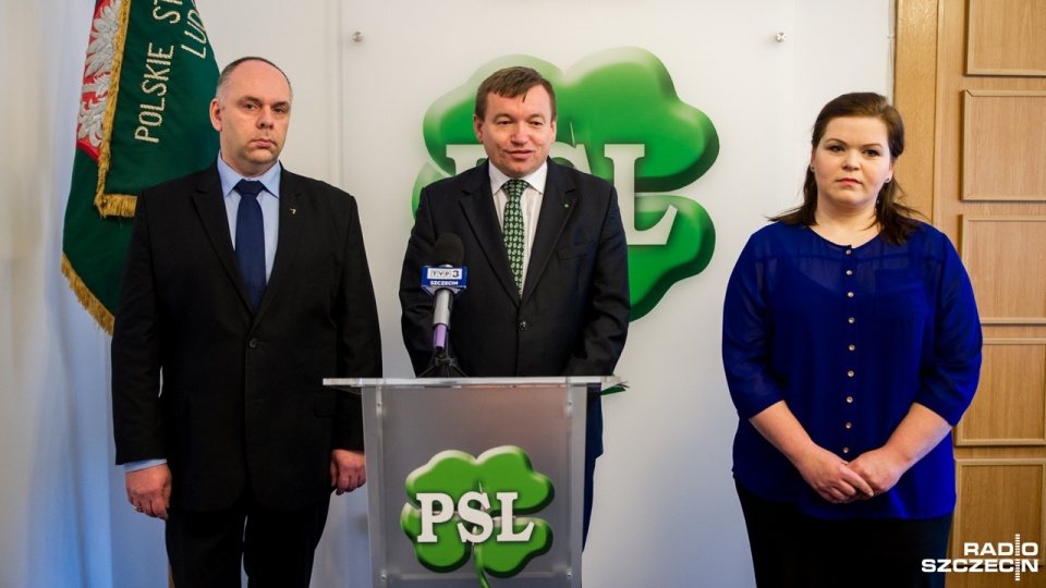 Polskie Stronnictwo Ludowe nie zgadza się na zmiany ordynacji wyborczej. Ludowcy są przeciwko ograniczeniu kadencji wójtów burmistrzów i prezydentów miast. Fot. Olaf Nowicki [Radio Szczecin]
