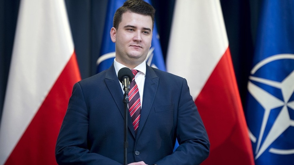 Bartłomiej Misiewicz na urlopie. Fot. twitter.com/PremierRP