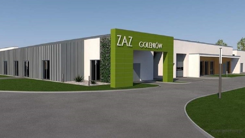 Zakład Aktywności Zawodowej - wizualizacja. Fot. www.goleniow.pl