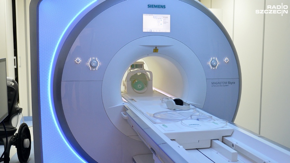 Najnowocześniejszy rezonans magnetyczny w Zachodniopomorskim Centrum Onkologii w Szczecinie. Fot. Łukasz Szełemej [Radio Szczecin]