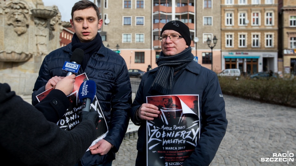 1 marca, w Narodowym Dniu Pamięci Żołnierzy Wyklętych, ulicami Szczecina przejdzie poświęcony im marsz. Fot. Konrad Nowak [Radio Szczecin/Archiwum] Fot. Weronika Łyczywek [Radio Szczecin]