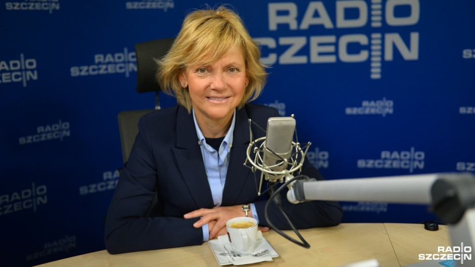 Małgorzata Jacyna-Witt wystartuje w przyszłorocznych wyborach na prezydenta Szczecina. Fot. Łukasz Szełemej [Radio Szczecin]