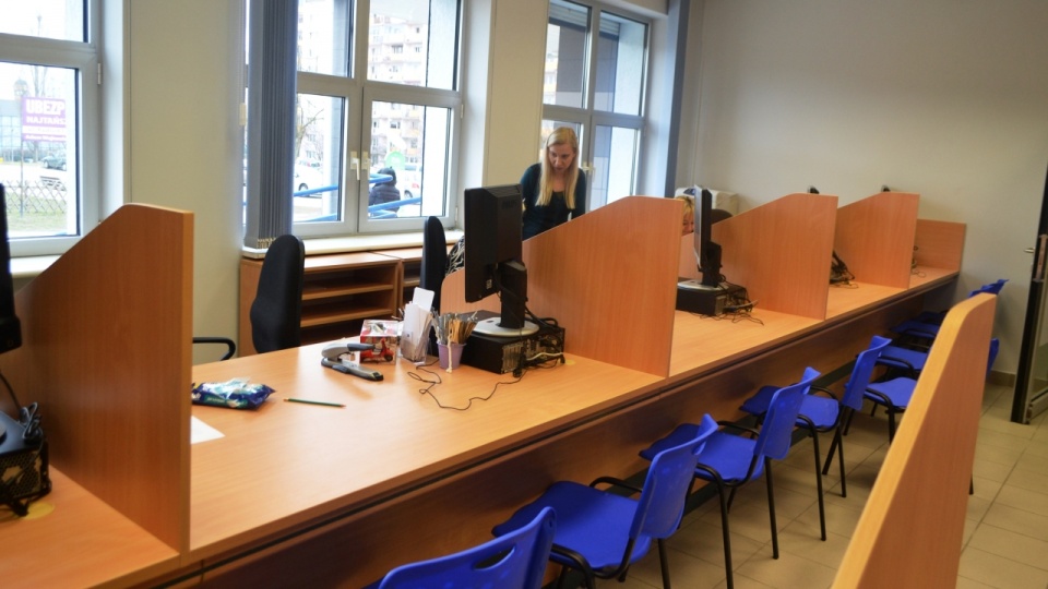 Szczecińskie Centrum Świadczeń w filii Urzędu Miasta przy ul. Rydla w Szczecinie. Mat. SCŚ