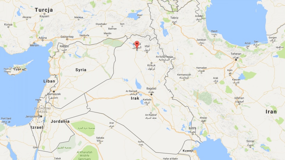 Mosul w Iraku. Fot. www.google.pl/maps