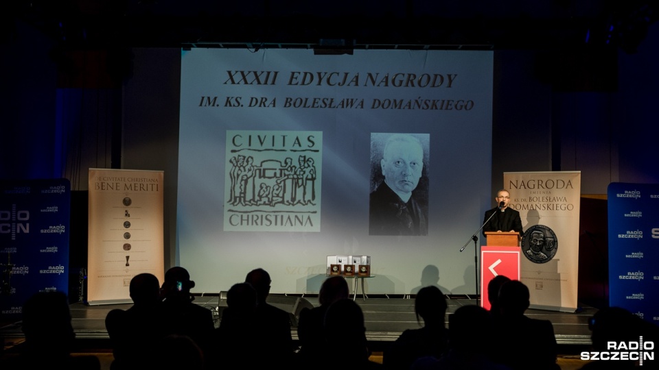 Nagrody stowarzyszenia katolickiego "Civitas Christiana". Fot. Olaf Nowicki [Radio Szczecin]