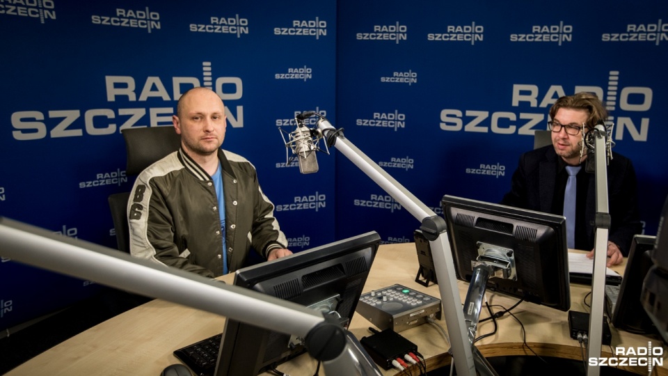 Rafał Bajena. Fot. Weronika Łyczywek [Radio Szczecin]