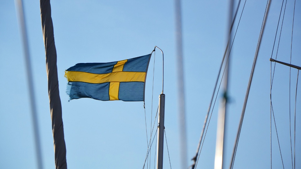 Flaga Szwecji. Fot. www.pixabay.com