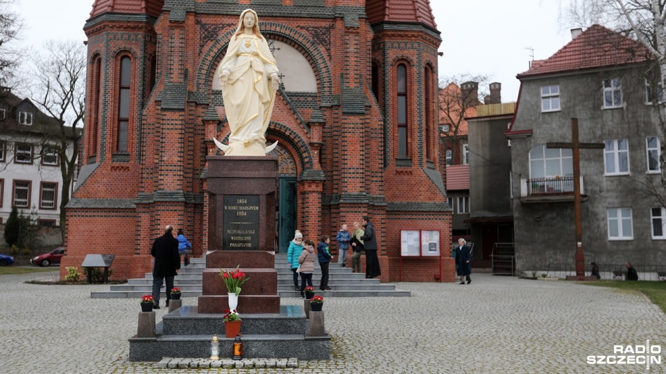 Nabożeństwo odbyło się w Kościele Świętego Józefa na Pomorzanach. Fot. Weronika Łyczywek [Radio Szczecin]