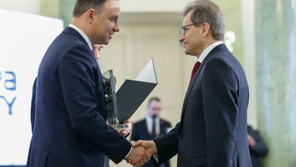 Prezydent wręczył 22 firmom tytuł "Pracodawca Przyjazny Pracownikom". Fot. Krzysztof Sitkowski / KPRP