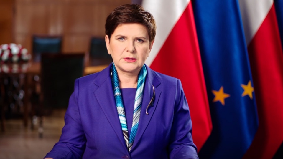 Premier Beata Szydło. Źródło: Kancelaria Premiera, www.youtube.com