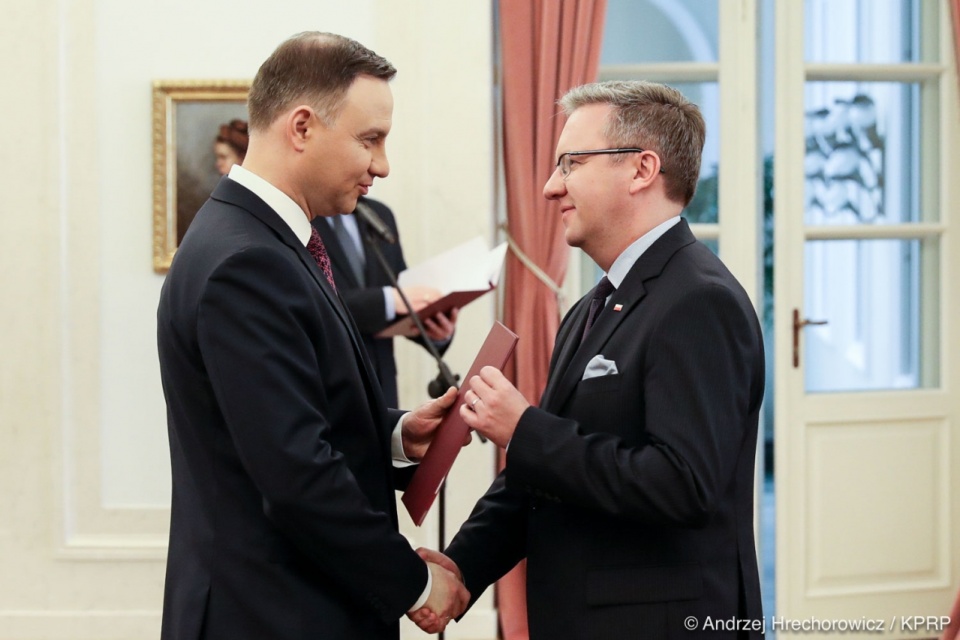 Krzysztof Szczerski został nowym szefem gabinetu Prezydenta RP. Fot. Andrzej Hrechorowicz/KPRP, źródło: www.prezydent.pl