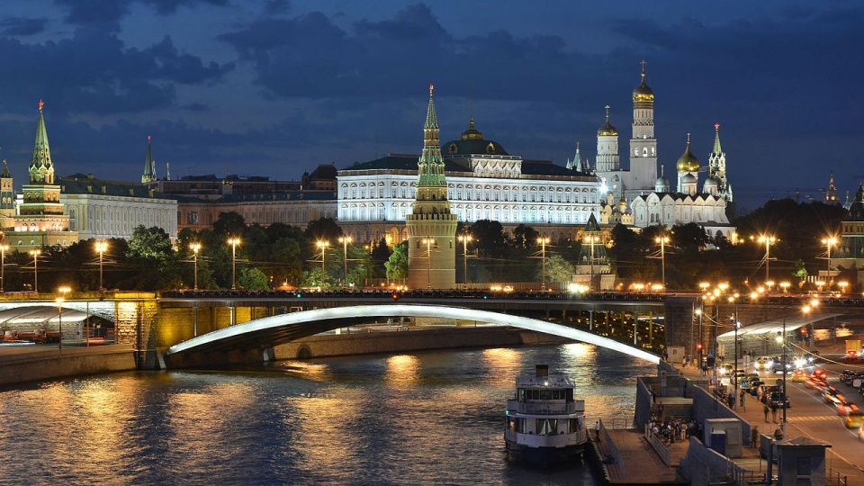 Kreml w Moskwie. Fot. www.wikipedia.org / Andrey Korzun