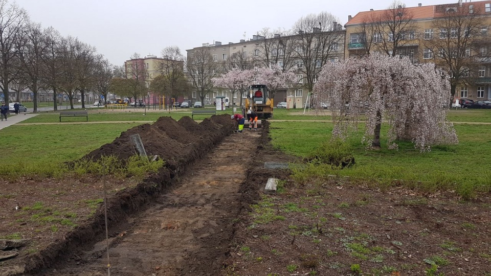 Skwer przy ulicy Bema w Szczecinie. Fot. ZUK
