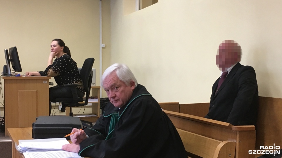 Kary trzech lat bezwzględnego więzienia zażądał prokurator dla byłego szefa Prokuratury Rejonowej w Pyrzycach Mirosława S. Fot. Tomasz Duklanowski [Radio Szczecin]