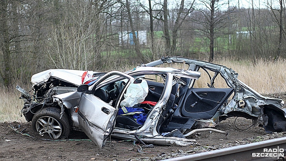 21-latek z obrażeniami głowy trafił do szpitala. Fot. Adam Wójcik [Radio Szczecin]