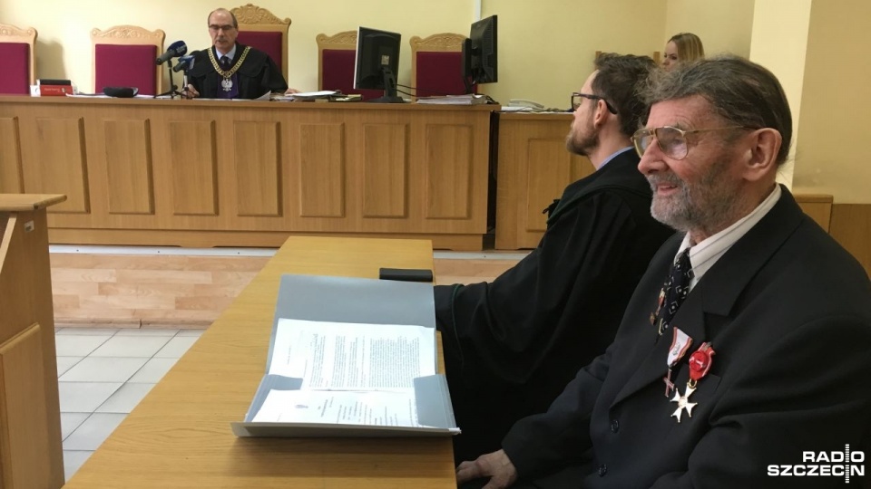 - To jest niesprawiedliwe, przecież trauma moja i mojej rodziny jest olbrzymia - mówił Stefan Niewiadomski. Fot. Wojciech Zagaj [Radio Szczecin]