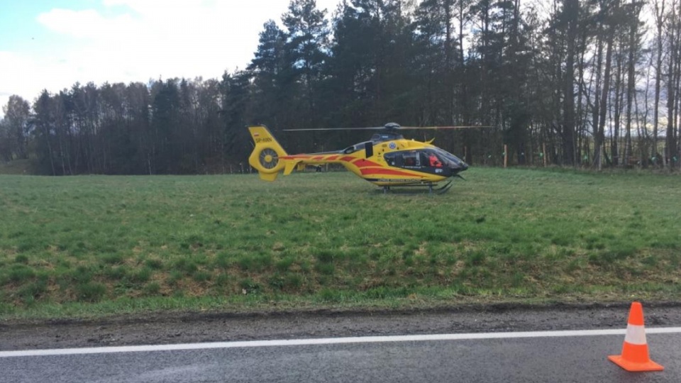 Trzy osoby zginęły w wypadku na drodze krajowej nr 20, między Czaplinkiem a Szczecinkiem. Fot. www.iszczecinek.pl