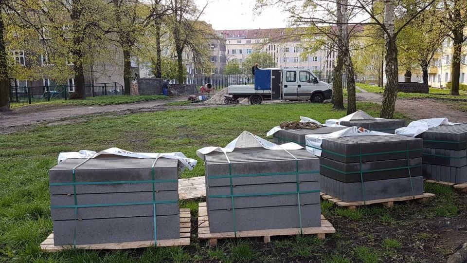 Ruszyły prace między ulicami Reja, Heleny i Naruszewicza na szczecińskim Niebuszewie. Fot. ZUK