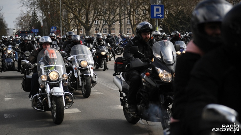 Motocykliści przejadą przez Szczecin. Fot. Łukasz Szełemej [Radio Szczecin/Archiwum]