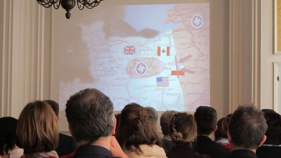 Film Barta Verstockta pokazano w Ambasadzie Polski w Belgii w ramach kultywowania pamięci o żołnierzach generała Maczka. Fot. http://www.bruksela.msz.gov.pl/