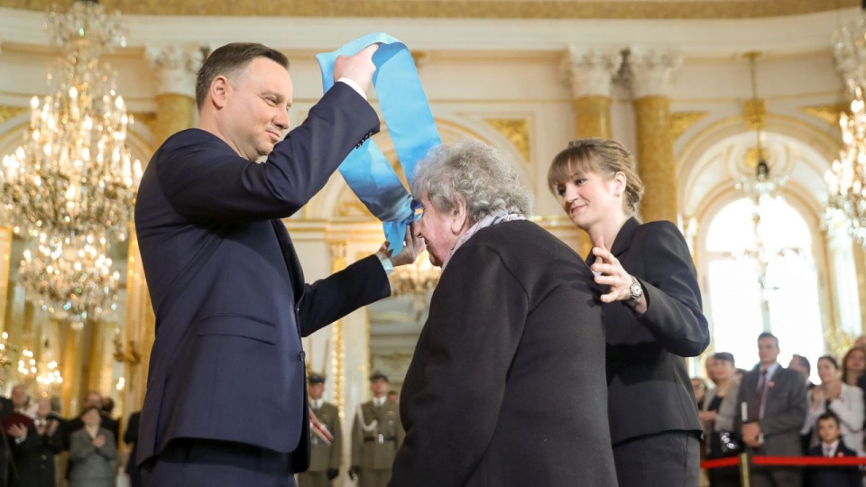 Uroczystość wręczenia odznaczeń państwowych na Zamku Królewskim w Warszawie. Fot. Krzysztof Sitkowski / KPRP