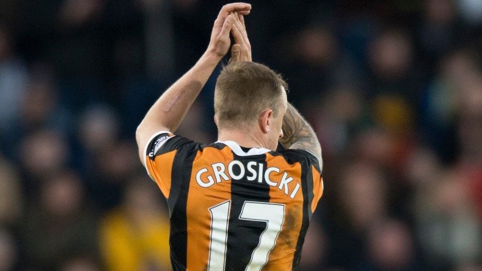 Kamil Grosicki wybrany piłkarzem miesiąca w Premier League. Fot. www.twitter.com/HullCity