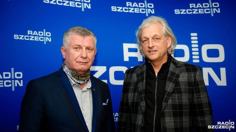 Bogusław Job i Jarosław Żamojda. Fot. Olaf Nowicki [Radio Szczecin]