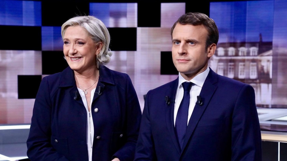 Wybory we Francji. Kandydaci na prezydenta: Marine Le Pen i Emmanuel Macron. Fot. www.facebook.com/MarineLePen