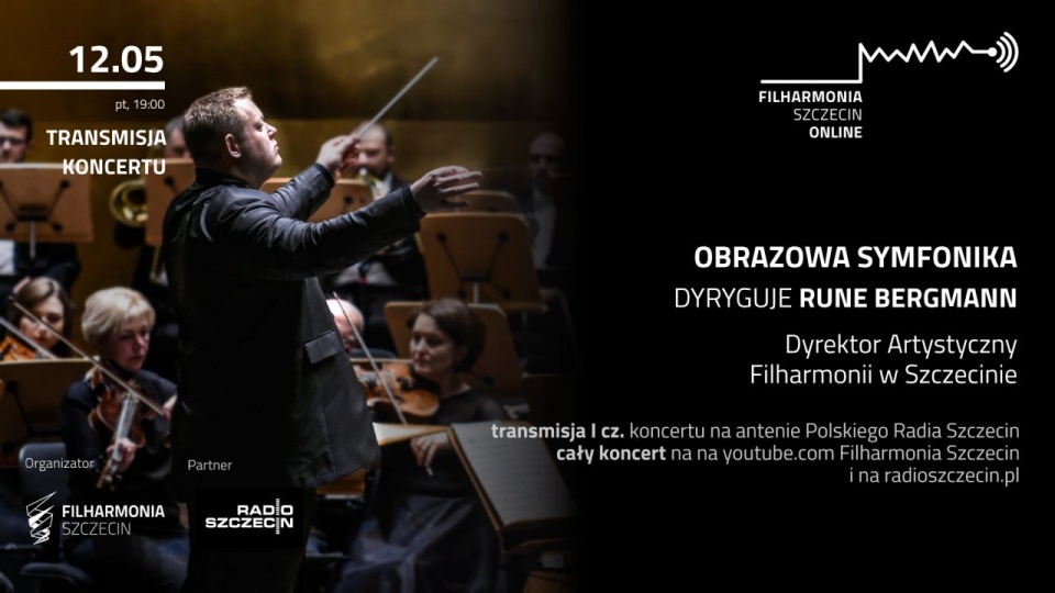 „Obrazowa symfonika” w Filharmonii im. Mieczysława Karłowicza w Szczecinie. Mat. Filharmonia