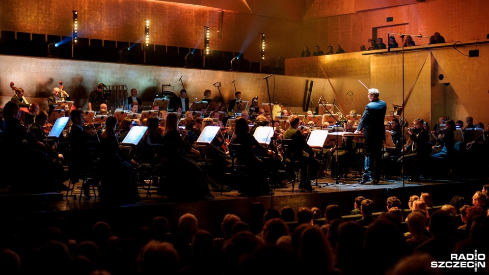 „Obrazowa symfonika” w Filharmonii im. Mieczysława Karłowicza w Szczecinie. Fot. Olaf Nowicki [Radio Szczecin]