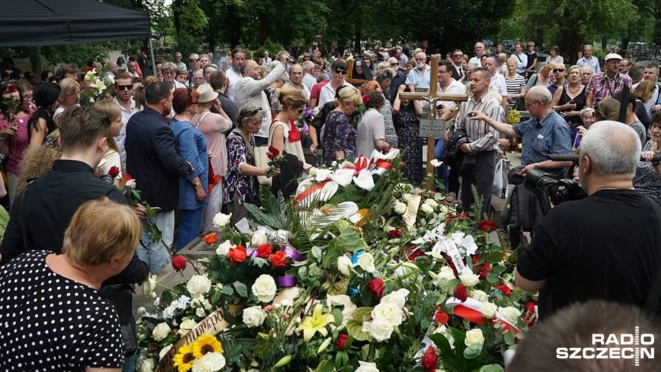 Zbigniew Wodecki został pochowany w rodzinnym grobowcu na Cmentarzu Rakowickim. Fot. Tomasz Gontarz