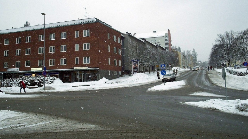 Tumba zimą. źródło: pl.wikipedia.org/wiki/Tumba_(Szwecja)