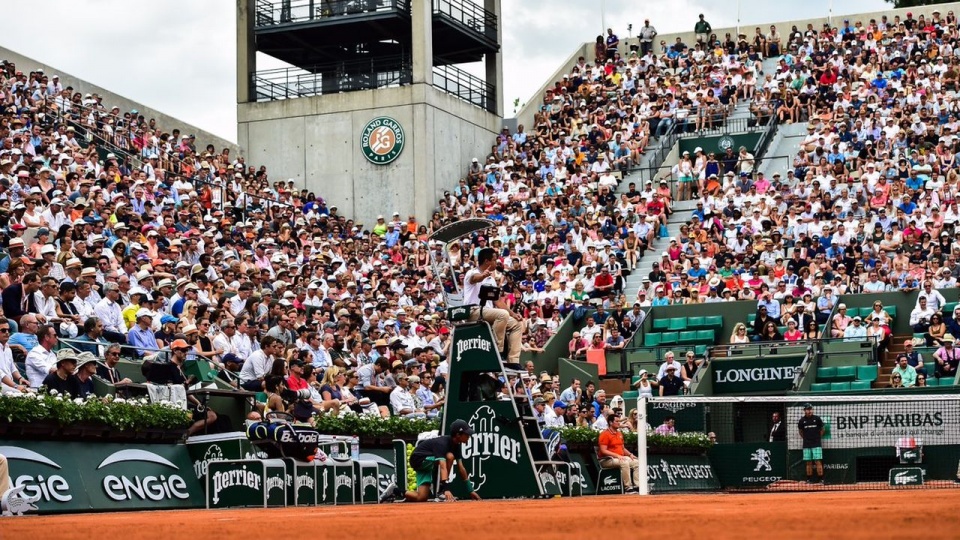 Turniej French Open rozgrywa się na kortach im. Rolanda Garrosa. Fot. twitter.com/rolandgarros