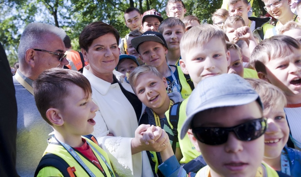 W imprezie, której hasłem przewodnim było "Polak Mały" wzięło udział kilka tysięcy dzieci i rodziców. Fot. twitter.com/PremierRP