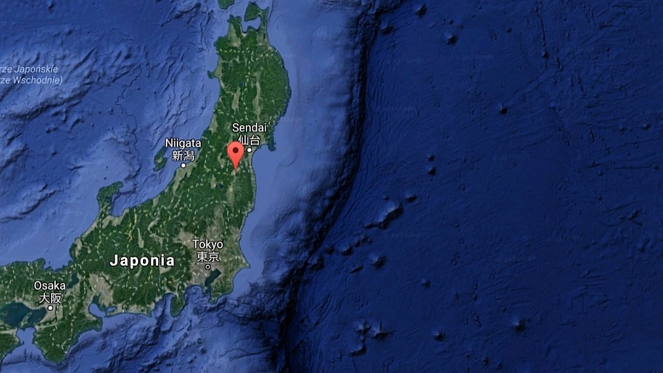 Awarii nuklearnej w Fukushimie, do której doszło sześc lat temu, przyznano siódmy, najwyższy stopień w skali zdarzeń jądrowych i radiologicznych INES. Fot. www.google.pl/maps