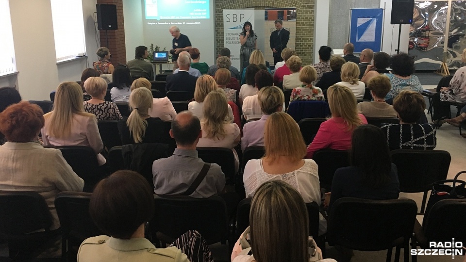 Kongres Bibliotek Pomorza Zachodniego został zorganizowany z okazji 100-lecia Stowarzyszenia Bibliotekarzy Polskich oraz 70-lecia Stowarzyszenia Bibliotekarzy Polskich na Pomorzu Zachodnim. Fot. Wojciech Zagaj [Radio Szczecin]
