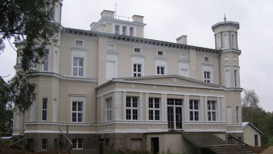 XIX-wieczny pałac w Lubiechowie. Fot. Zachodniopomorski Urząd Marszałkowski